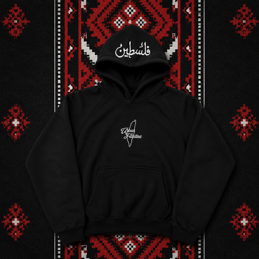 PALESTINE HOODIE (BLACK)