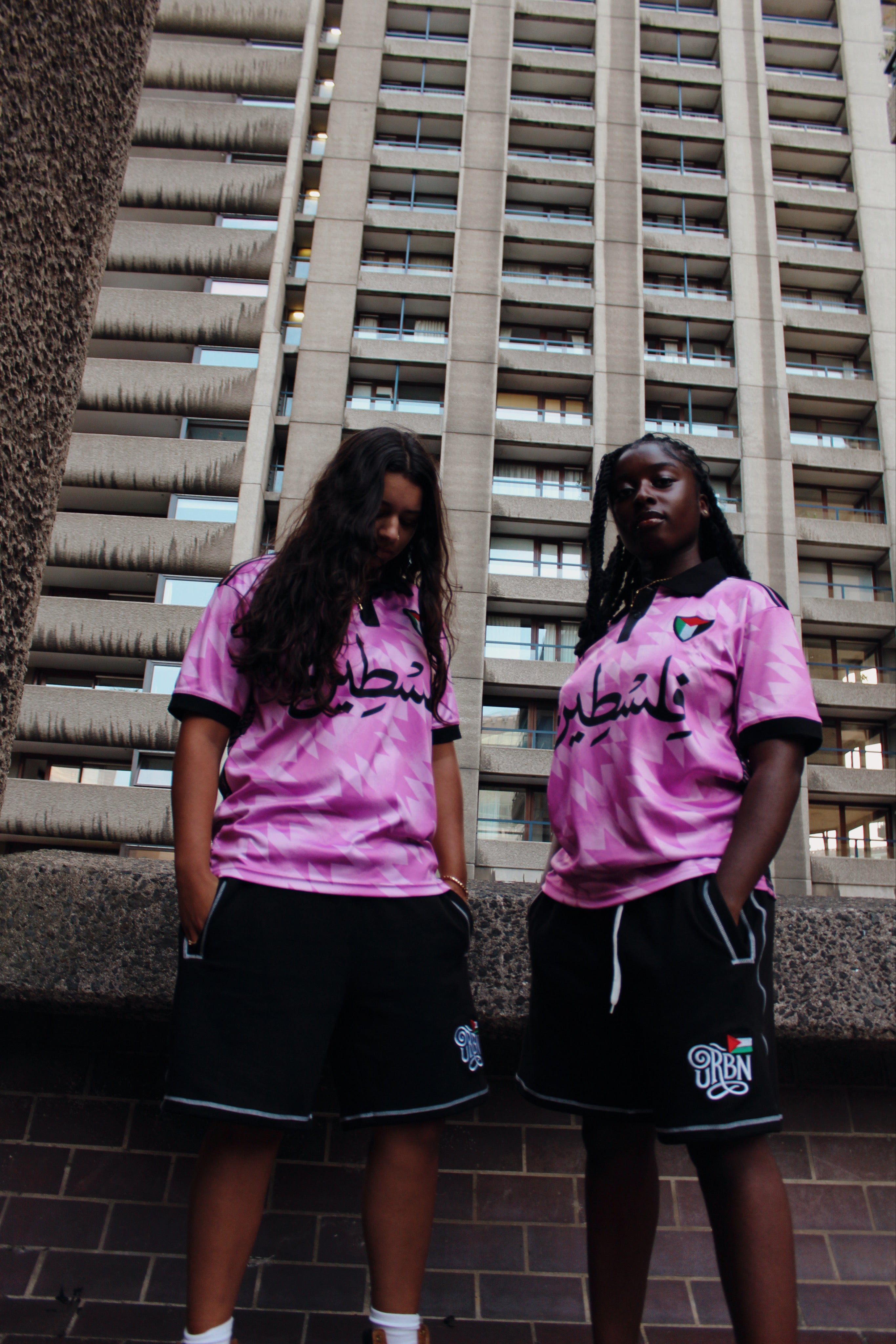 PALESTINE FOOTBALL JERSEY (PINK)