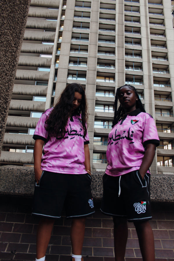 PALESTINE FOOTBALL JERSEY (PINK)